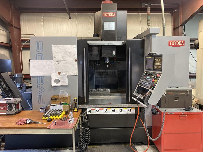 31.5 X, 20 Y, 20 Z, TOYODA FV850S, 2011, 15K rpm, 32atc, 4th axis, HPC