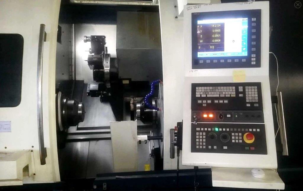 Johnford SL-500A, Fagor 8060T, 12 Chk, 4 , 2018, Live Tool, Barfeed, Toolsetter