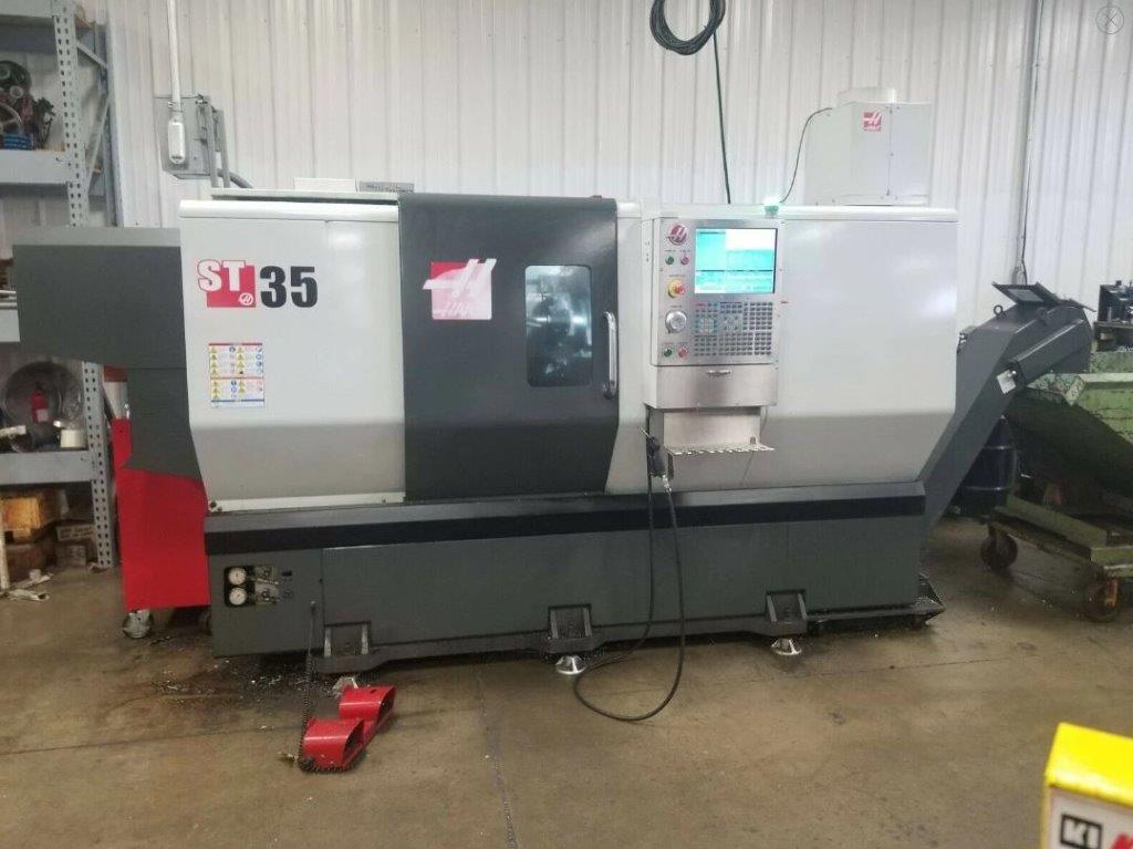 Haas ST-35, Haas, 12 Chk, 4 , 2015, Conveyor, Rigid Tapping, Tailstock
