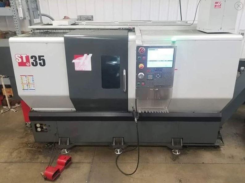 Haas ST-35, Haas, 12 Chk, 4 , 2015, Conveyor, Rigid Tapping, Tailstock