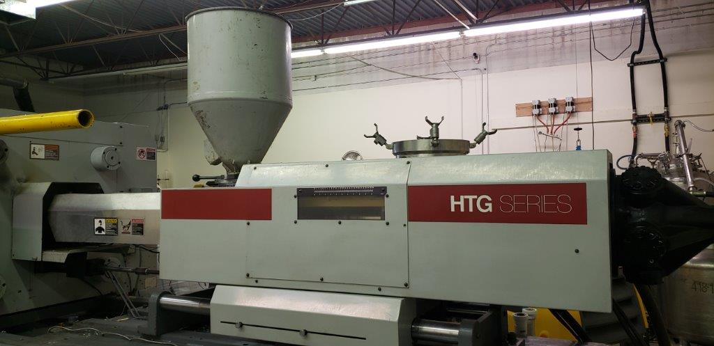 1999 Van Dorn Demag 270 HTG-1220, 270 Ton, 20 oz, NC 4 Control, Floppy Drive