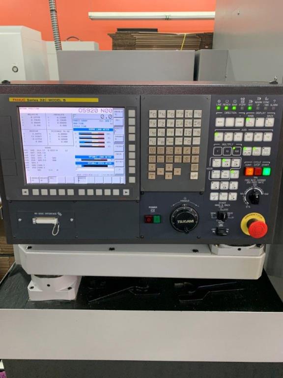 3/4 TSUGAMI S205, Fanuc 31ITB, 2016, High press, Mist Coll, FMB MiniMag 20