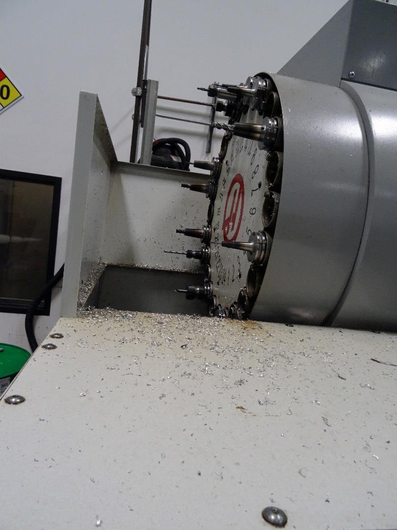 20 X, 16 Y, 14 Z, HAAS SUPER MINIMILL II, 2009, 10k RPM, Tool Setter
