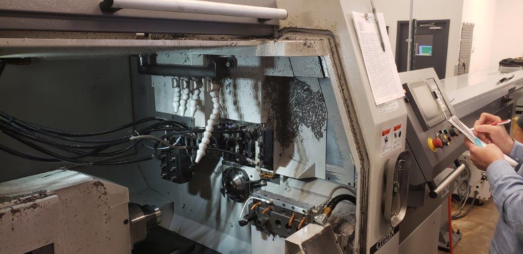1 1/4 , Citizen, L32VIII, Cincom, 2015, HPC, Mist Collector, CAV loader