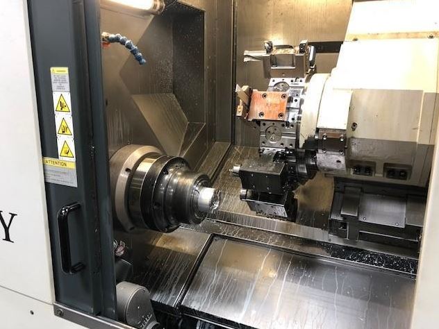 Eurotech B750-LSY, Fanuc 32iT, 12 Chk, 3 1/2 , 2016, Live Tooling, Presetter