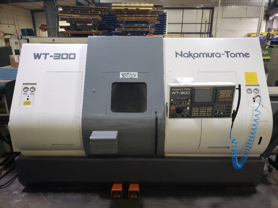 Nakamura Tome 300WT-MMSY, Fanuc 18iTB, 2 1/2 , 2005, Y & C Axis, Barfeed, Sub