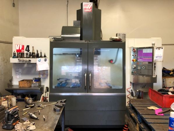 50 X, 20 Y, 25 Z, Haas VF-4, 2016, P-Cool, Rigid Tapping, Wireless Probing