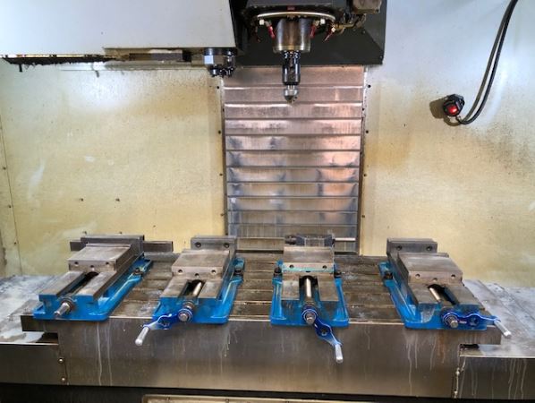50 X, 20 Y, 25 Z, Haas VF-4, 2016, P-Cool, Rigid Tapping, Wireless Probing