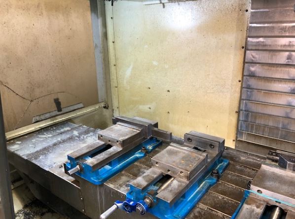 50 X, 20 Y, 25 Z, Haas VF-4, 2016, P-Cool, Rigid Tapping, Wireless Probing