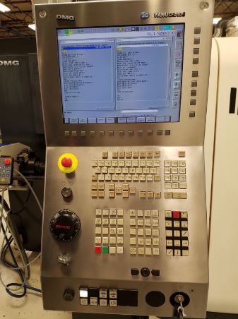 DMG Mori Seiki Sprint 20-8 Linear, Fanuc 310iS, 1 , 2011, Live Tool, Barfeed