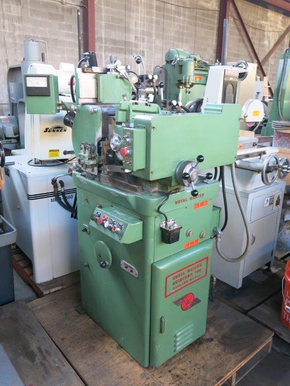 Royal Master TG12x4, 1983, .004-1.5 Cap., 10-12 Grinding wheel, 4-6 Reg. Whl