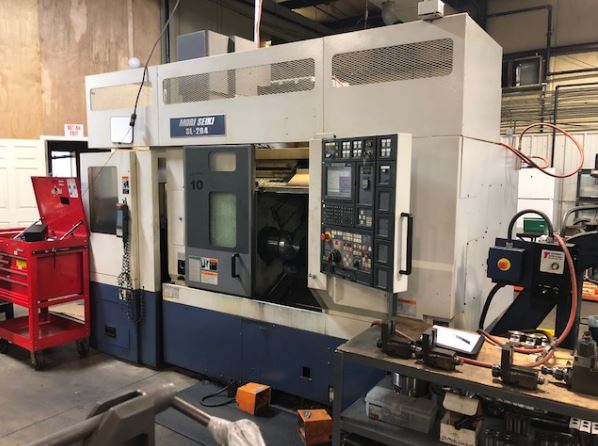 Mori Seiki SL-204SMC, MSG-805, 8 Chk, 2 1/2 , 2001, Sub Spindle, C-Axis, Robot