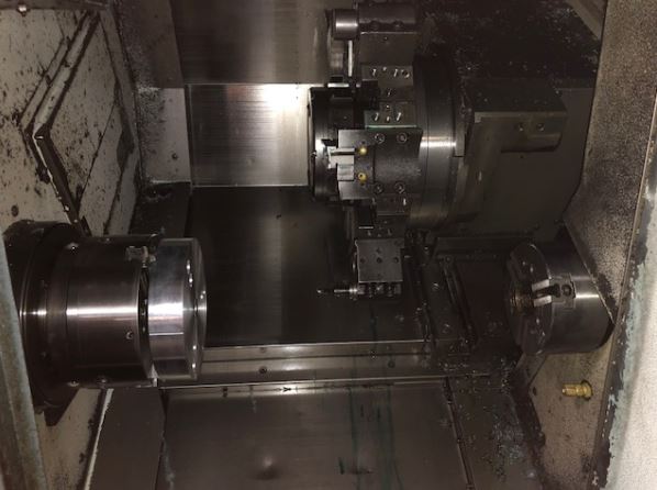 Mori Seiki SL-204SMC, MSG-805, 8 Chk, 2 1/2 , 2001, Sub Spindle, C-Axis, Robot