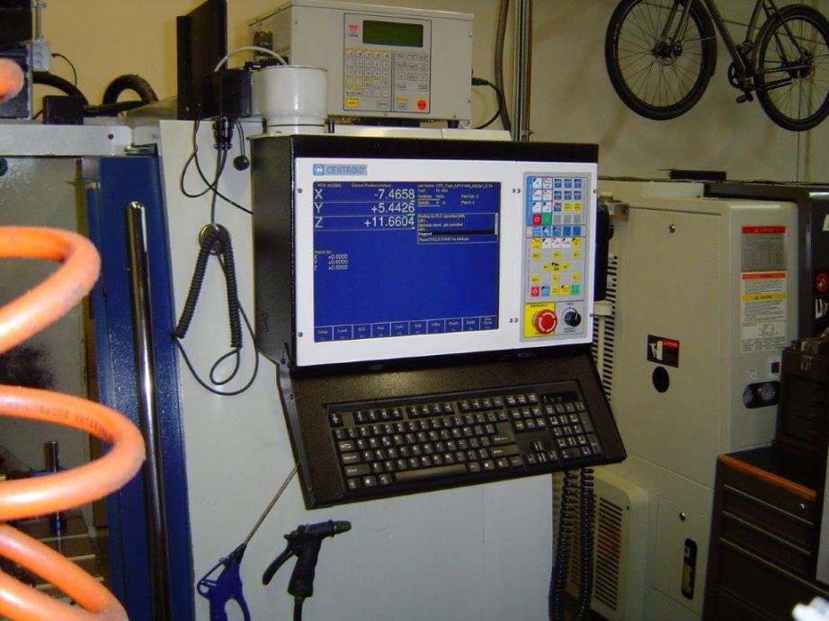 34 X, 20 Y, 24 Z, Atrump M320, 2007, Probe, Tool Setter, Chiller, Chip Auger