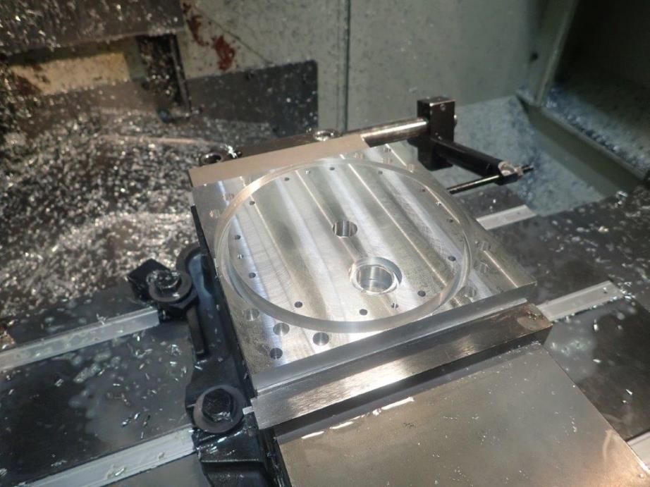34 X, 20 Y, 24 Z, Atrump M320, 2007, Probe, Tool Setter, Chiller, Chip Auger