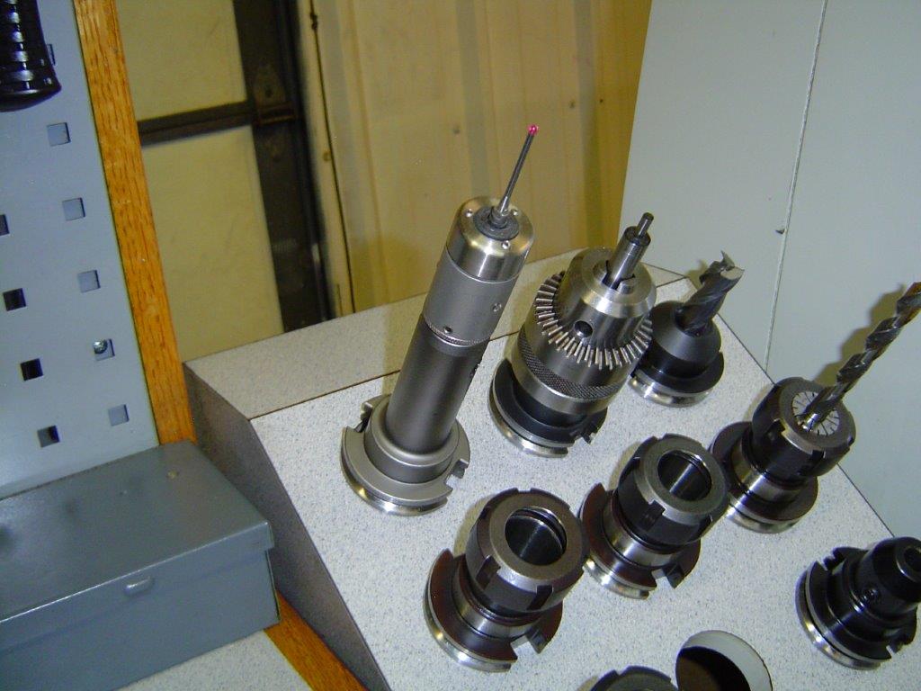 34 X, 20 Y, 24 Z, Atrump M320, 2007, Probe, Tool Setter, Chiller, Chip Auger