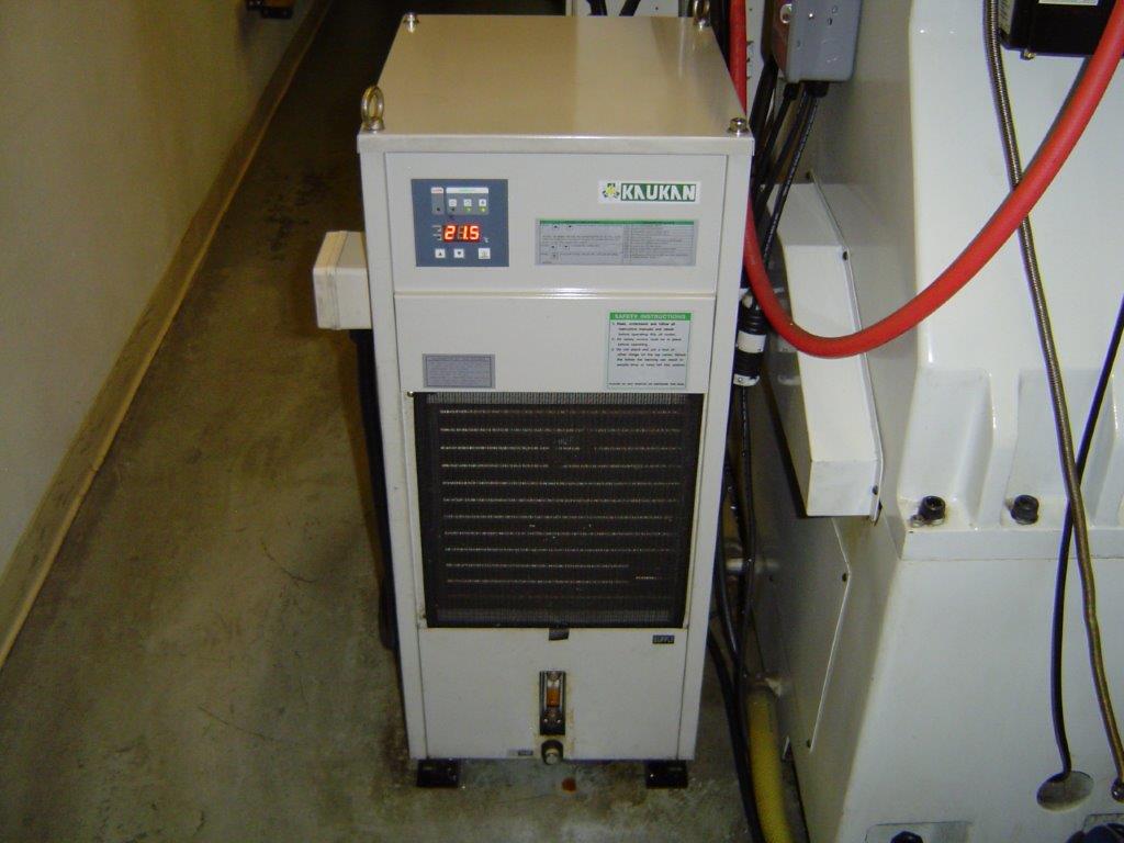 34 X, 20 Y, 24 Z, Atrump M320, 2007, Probe, Tool Setter, Chiller, Chip Auger