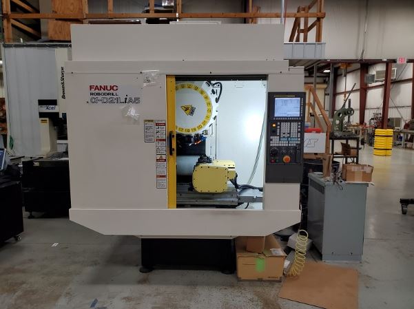 Fanuc Robodrill a-D21LiA5, Fanuc 31i-B5, 2016, Tool Setter, Rigid Tapping