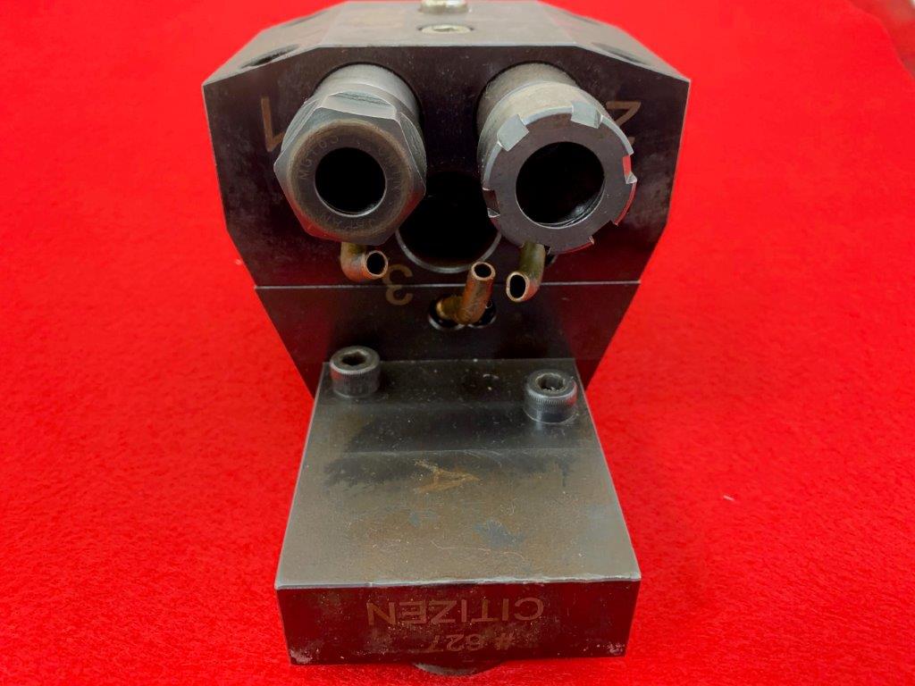 Citizen CDF-901, ID Tool Holder w/ Sub Spindle Machining, for M20/32