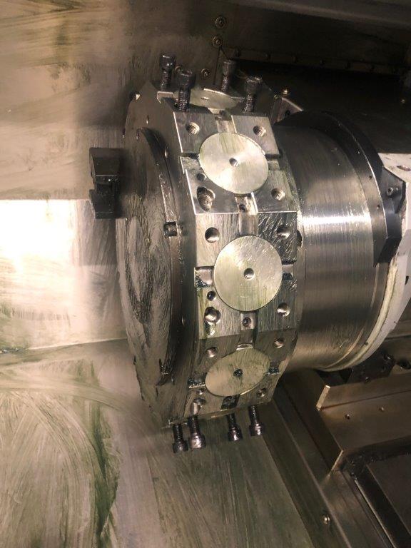 Ganesh ASL-15M, Mitsubishi M80, 2016, 15 Chk, 4 , Tailstock, Demo/Used