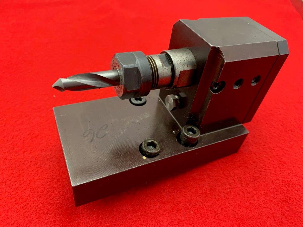 Citizen CDF-1001L Coolant Fed Single ID Tool Holder, 1 Dia. for M20/32