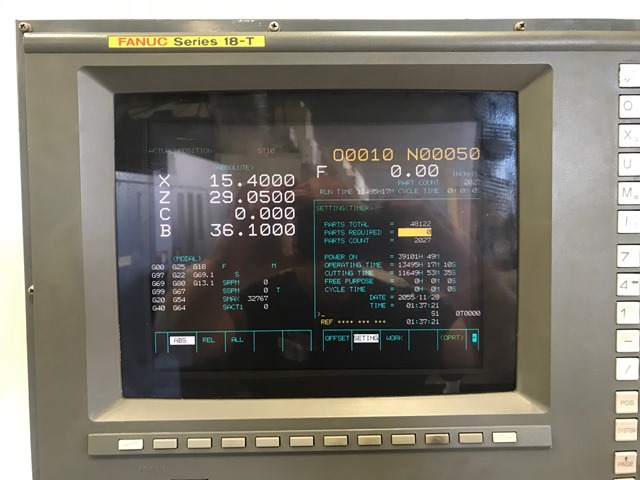 Daewoo Puma 250MS, 10 Chk, 3 , 1998, Fanuc 18T, Sub Spindle, Live Tools
