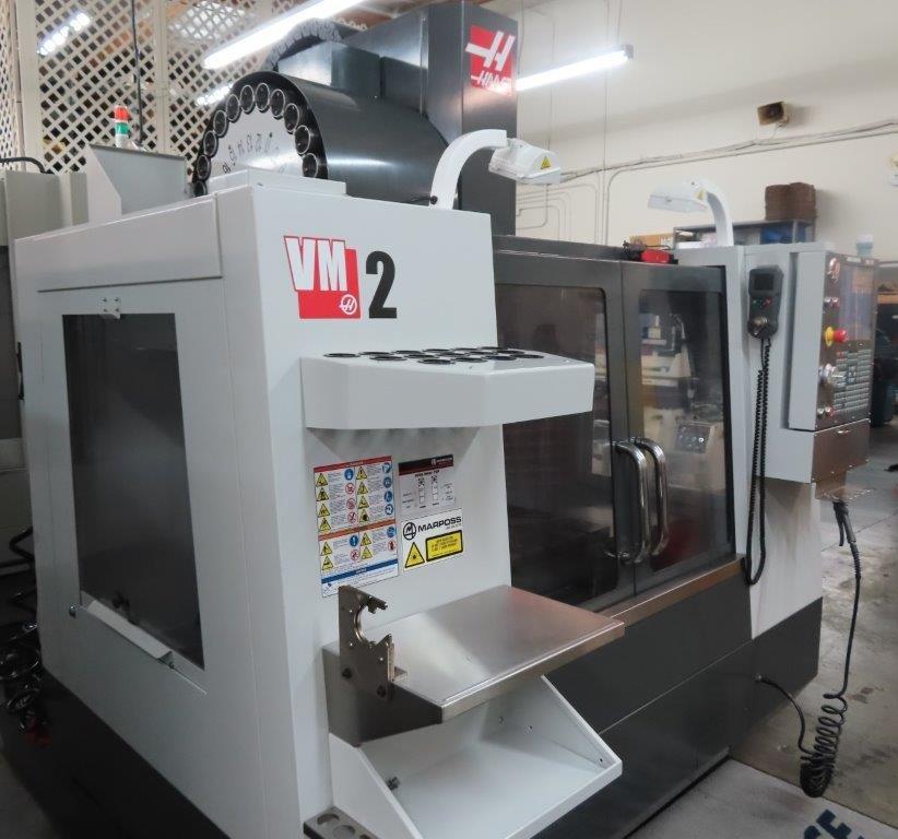 30 X, 20 Y, 20 Z, Haas VM-2, 2012, P-Cool, Rigid Tap, 4th Pre-Wire