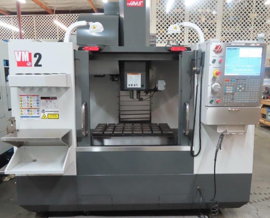 30 X, 20 Y, 20 Z, Haas VM-2, 2012, P-Cool, Rigid Tap, 4th Pre-Wire