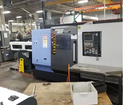 Doosan Puma TT-1800SY, Fanuc 31iB, 8 Chk, 2 1/2 , 2018, Y&C Axis, Barfeed