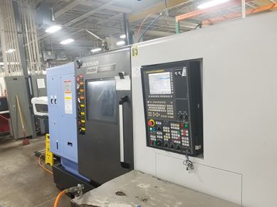 Doosan Puma TT-1800SY, Fanuc 31iB, 8 Chk, 2 1/2 , 2018, Y&C Axis, Barfeed