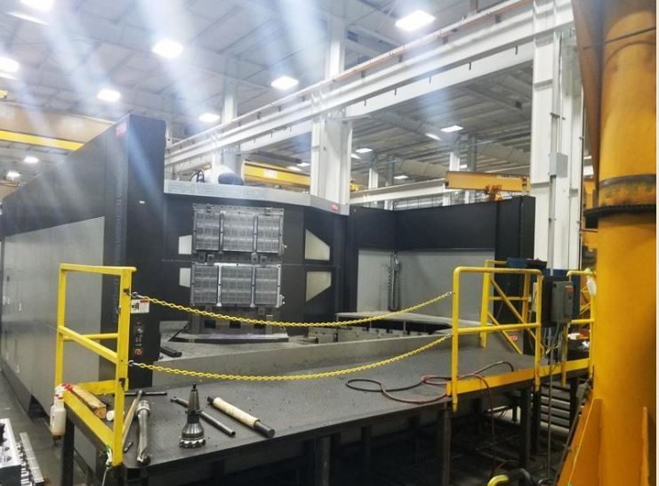 86 X, 47 Y, 72 Z, Toyoda FH1250SX, 2008, Fanuc 310i, Chip Conveyor