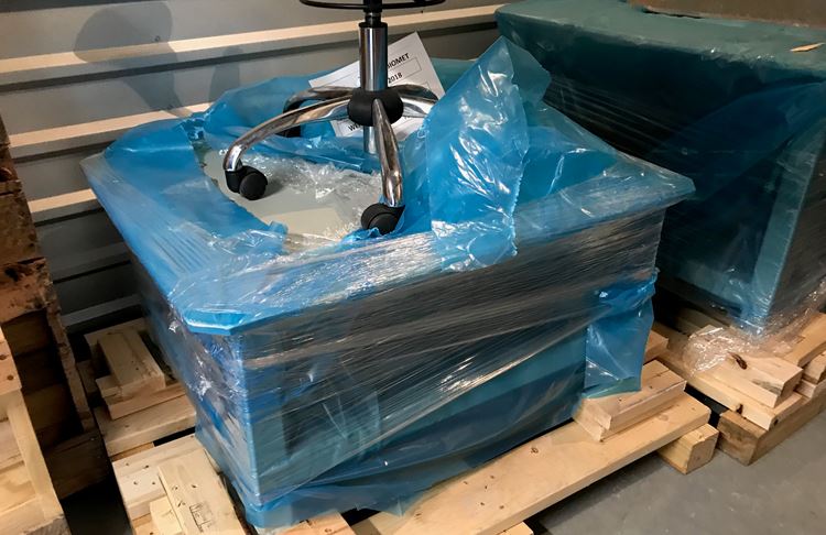 (3) Metal Test Frame Tables, 24 x 36