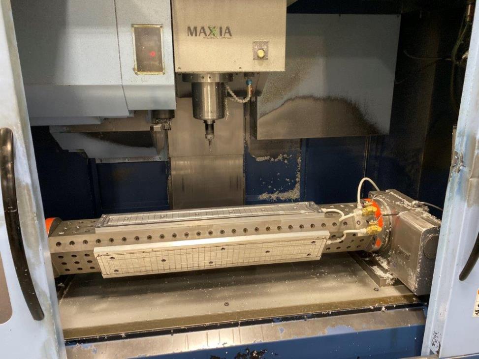 60 X, 27 Y, 24 Z, Matsuura VX-1500, 8/2018, Fanuc 31iB, Renishaw Probe, 4th Axis