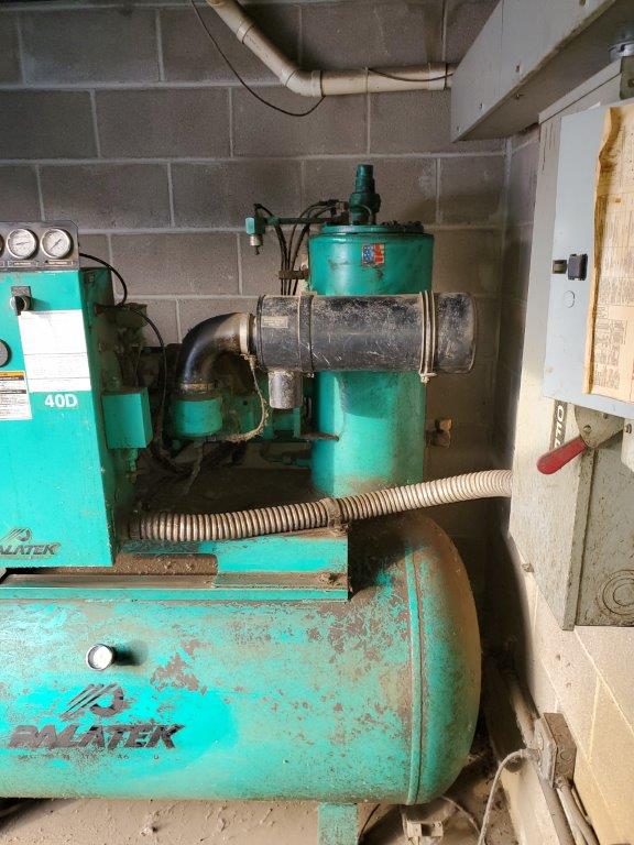 166 CFM, 125 PSI, Sullivan Palatek, 40 DP, 40 HP, Air Dryer