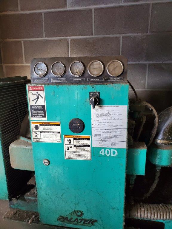 166 CFM, 125 PSI, Sullivan Palatek, 40 DP, 40 HP, Air Dryer