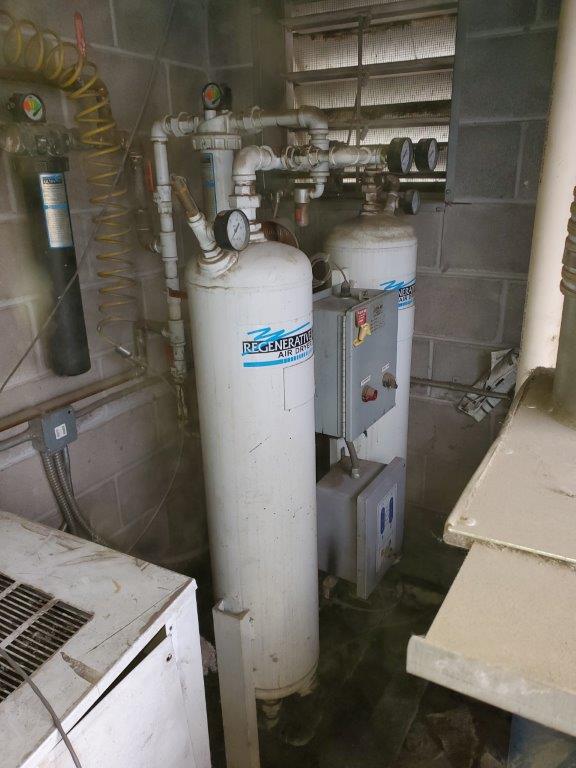166 CFM, 125 PSI, Sullivan Palatek, 40 DP, 40 HP, Air Dryer