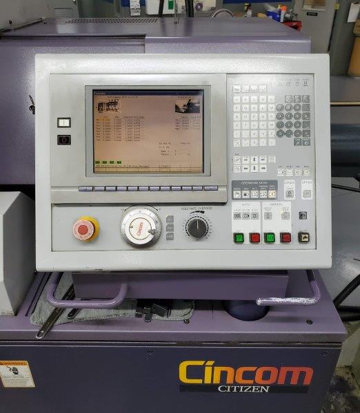 1/2 , Citizen M12, Cincom, 1999, LNS Hydrobar, HPC, Live Tool, Rotary GB