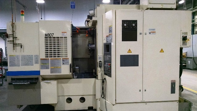 22 X, 24 Y, 22 Z, Okuma MA-40HA, 2002, OSP-E100M, 1 Degree, HPC, Probe, Conveyor