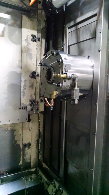 22 X, 24 Y, 22 Z, Okuma MA-40HA, 2002, OSP-E100M, 1 Degree, HPC, Probe, Conveyor