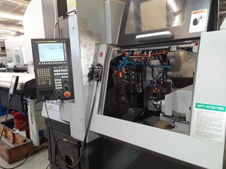 1-1/4 , Tsugami SS-32, Fanuc 32iB, 2011, 9-axis, HPC, Bar loader