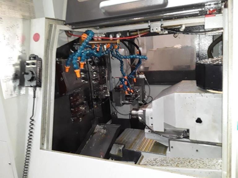 1-1/4 , Tsugami SS-32, Fanuc 32iB, 2011, 9-axis, HPC, Bar loader