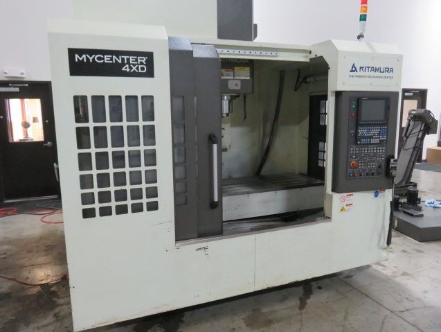 44 X, 22 Y, 22 Z, Kitamura Mycenter 4XD, 2016, Mitsubishi Control, 10K RPM