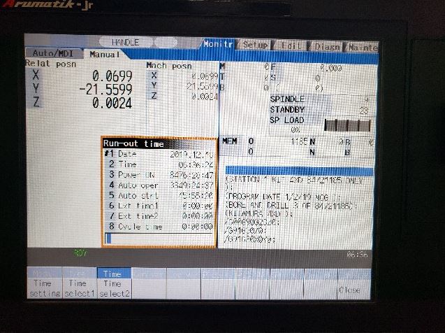 44 X, 22 Y, 22 Z, Kitamura Mycenter 4XD, 2016, Mitsubishi Control, 10K RPM
