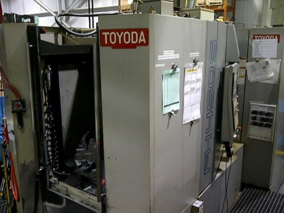 23 X, 23 Y, 23 Z, Toyoda FH450S, 2008, Fanuc 31i, Through Spindle Coolant