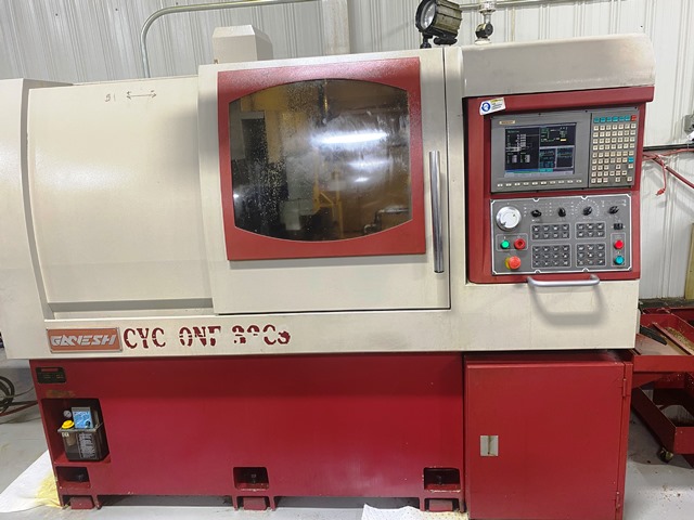 Ganesh Cyclone 32 CS, 1.25 cap, 9-live, 2007, Gang Tool, Sub Spindle, Chip Aug