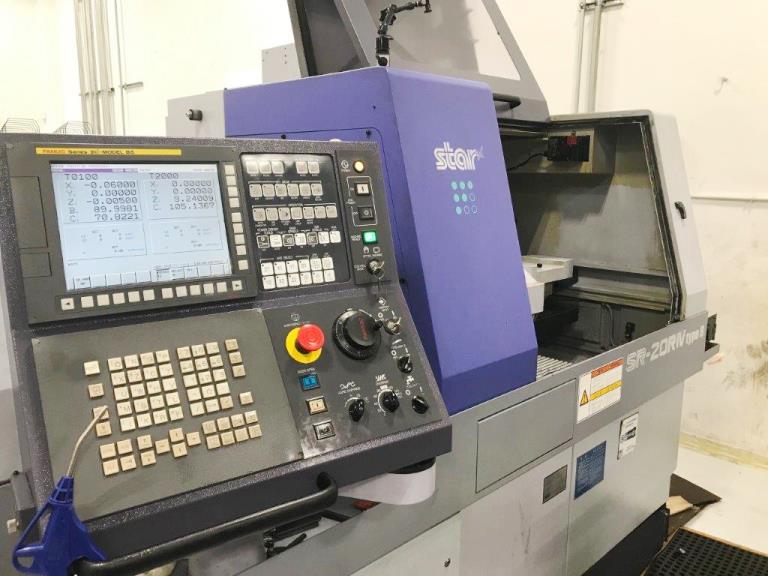 3/4 STAR SR20RIV, FANUC 31TB5, 2013, B-Axis, Edge Minuteman BF, HPC