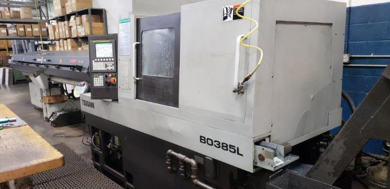 1-1/2 , Tsugami BO385L, FANUC, 2012, Chucker Version, No GB, FMB 338