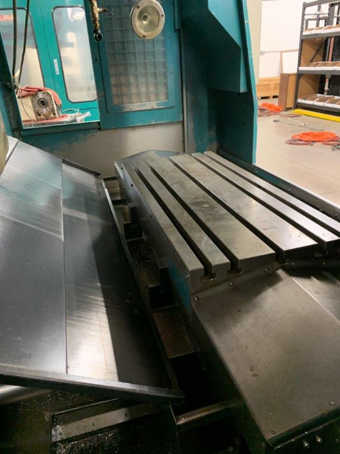 23 X, 16 Y, 18 Z, Matsuura MC-600VF, 1993, Yasnak i80, Rotary Table