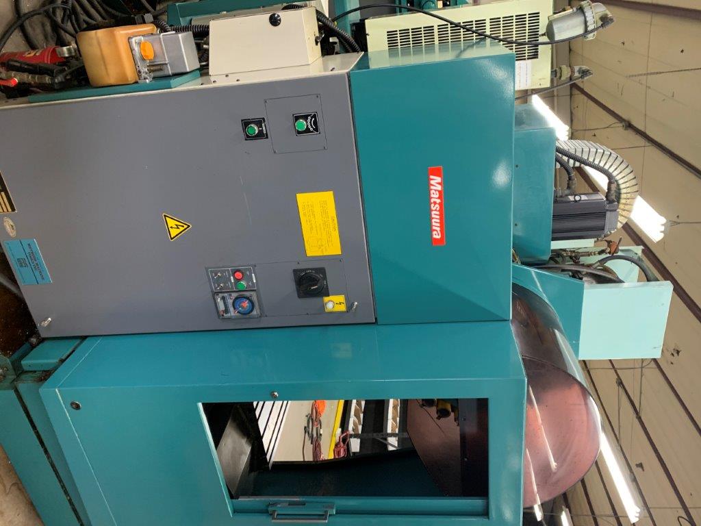 23 X, 16 Y, 18 Z, Matsuura MC-600VF, 1993, Yasnak i80, Rotary Table