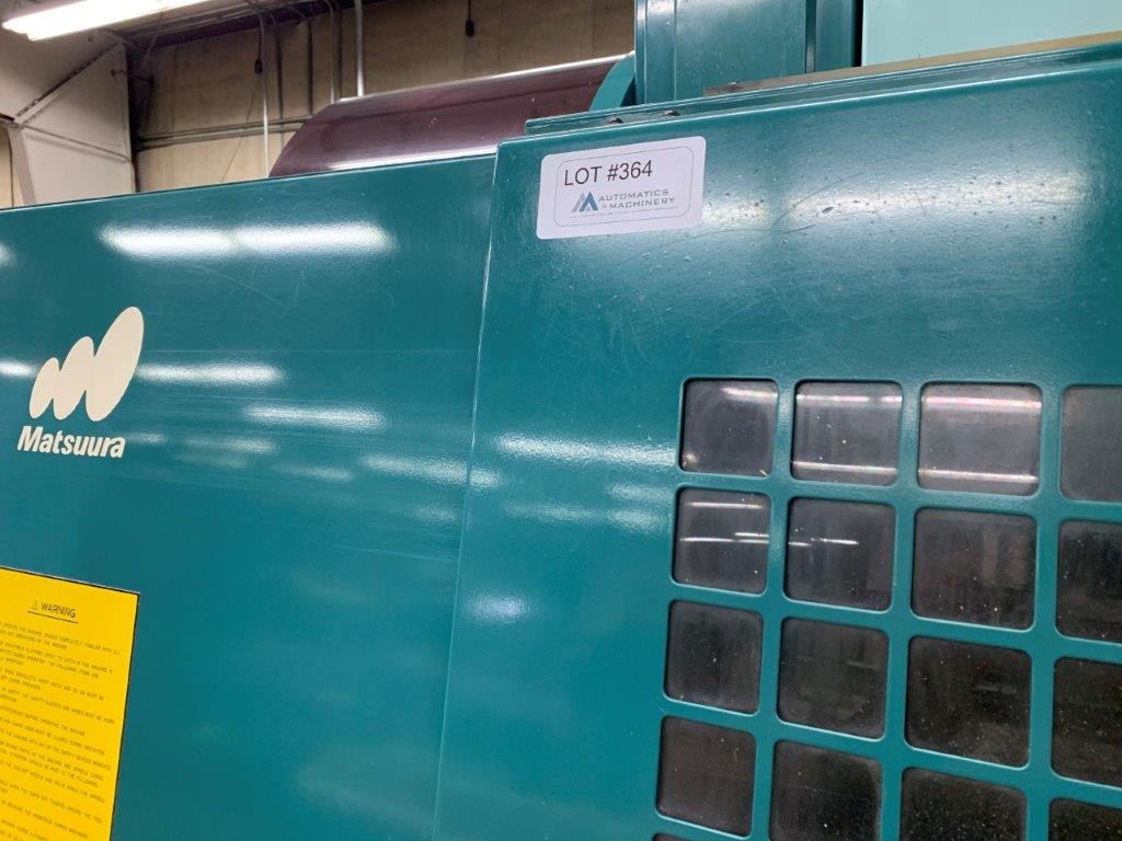 23 X, 16 Y, 18 Z, Matsuura MC-600VF, 1993, Yasnak i80, Rotary Table